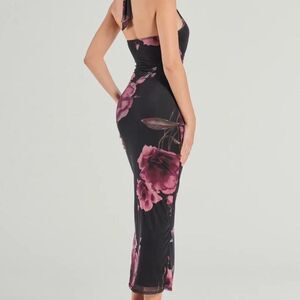 Windsor Floral Halter Maxi Dress